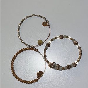 Alex and Ani bracelet set